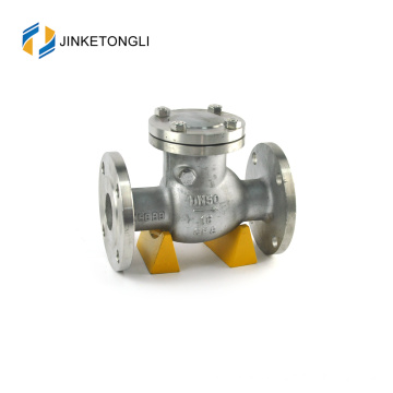JKTLPC025 double contrôleur de débit en acier inoxydable double valve anti-retour